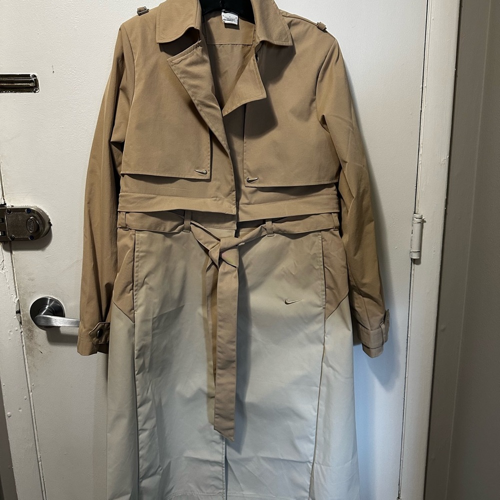 Nike x Serena Williams Tan Trench Coat